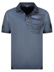 Canadian Peak Koszulka polo "Keoneak" w kolorze granatowym rozmiar: XXL. Niebieskie koszulki polo Canadian Peak, xxl, bez wzorów, z bawełny, bez kołnierzyka, bez ramiączek. Za 86.99 zł.