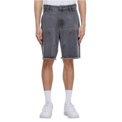 Szorty Urban Classics Open Edge Two Knee. Szare szorty Urban Classics, m, bez wzorów, z bawełny. Za 198.50 zł.