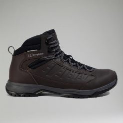 Buty trekkingowe Berghaus Expeditor Ridge 2.0. Brązowe buty turystyczne Berghaus, bez wzorów, ze skóry, bez zapięcia, trekkingowe. Za 815.25 zł.