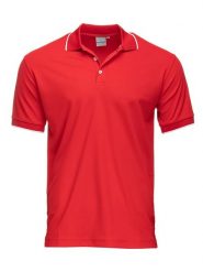 Traunstein Sport Funkcyjna koszulka polo w kolorze czerwonym rozmiar: XXL. Czerwone koszulki polo Traunstein Sport, bez wzorów, z materiału, bez ramiączek, outdoorowe. Za 100.99 zł.