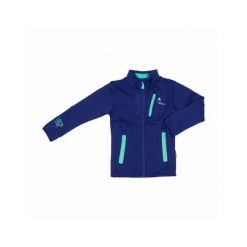 Bluza dziewczęca z polaru Peak Mountain Gaynur. Niebieskie bluzy z polaru Peak Mountain, na zimę, bez wzorów, z materiału, bez kaptura. W wyprzedaży za 183.00 zł.