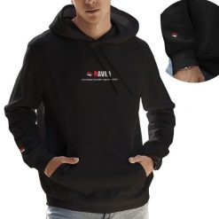 Bluza sportowa kangurka męska Raven. Czarne bluzy bez kaptura RAVEN, m, bez wzorów, bez kaptura. Za 199.00 zł.