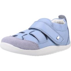 Sandały BOBUX BQ10667JE7LE SANDALIA MARIS Niebieski. Niebieskie sandały BOBUX, ze skóry, bez zapięcia. Za 242.99 zł.