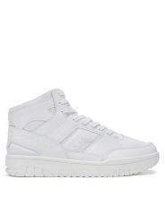 Shaq Sneakersy BREAKER MID AQ95013M-W Biały. Białe buty sportowe casual Shaq, bez wzorów, ze skóry, bez zapięcia. Za 249.99 zł.