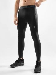 Siroko Legginsy trekkingowe "Pioneer" w kolorze czarnym rozmiar: M. Czarne legginsy długie sportowe SIROKO, m, bez wzorów, z materiału, outdoorowe. Za 110.04 zł.