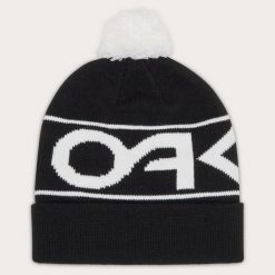 Oakley Czapka Factory Cuff Beanie 911432-05F. Czarne czapki zimowe Oakley, bez wzorów. Za 79.99 zł.