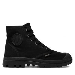 Trapery Palladium. Czarne trapery Palladium, bez zapięcia. Za 319.99 zł.