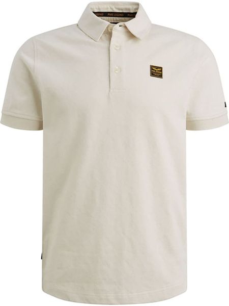 PME Legend Koszulka polo w kolorze kremowym rozmiar: S. Brązowe koszulki polo PME Legend, s, bez wzorów, bez kołnierzyka, bez ramiączek. Za 175.31 zł.