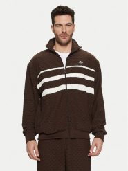 Adidas Bluza Monogram JP4419 Brązowy Loose Fit. Brązowe bluzy Adidas, l, bez wzorów, z syntetyku, bez kaptura. Za 329.99 zł.