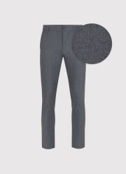 PAKO LORENTE – Gładkie szare spodnie. Szare spodnie materiałowe Pako Lorente, na co dzień, na wiosnę, l, bez wzorów, z elastanu, casualowe. Za 149.99 zł.