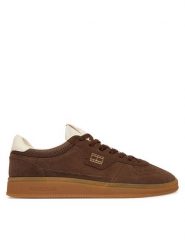 Tommy Jeans Sneakersy The Greenwich Edge Suede EM0EM01732 Brązowy ciemny. Brązowe buty sportowe casual Tommy Jeans, bez wzorów, z jeansu, bez zapięcia. Za 449.99 zł.