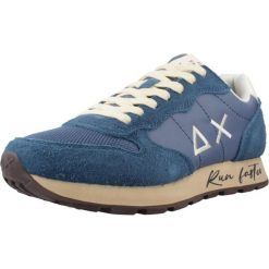 Buty SUN68 TOM VINTAGE Niebieski. Niebieskie buty turystyczne SUN68, bez wzorów, ze skóry, bez zapięcia, na fitness i siłownię. Za 349.99 zł.