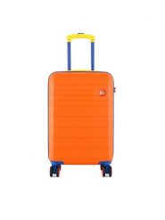 Semi Line Walizka kabinowa T5843-1 Pomarańczowy. Brązowe walizki Semi-line, bez wzorów, z tworzywa sztucznego. Za 179.99 zł.