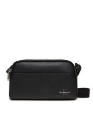 Calvin Klein Jeans Saszetka Mono Logo Camera Bag 22 LV04G3015G Czarny. Czarne saszetki i nerki Calvin Klein Jeans, bez wzorów, z jeansu. Za 229.99 zł.