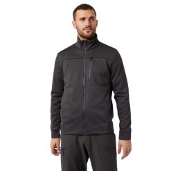 Kurtka polarowa męska Helly Hansen Crew Fleece Jacket. Czarne kurtki Helly Hansen, m, bez wzorów, z polaru, bez kaptura. Za 524.99 zł.