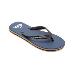 Klapki dla Mężczyzn MOLOKAI CORE Niebieski. Niebieskie klapki Quiksilver, z gumy. Za 89.00 zł.
