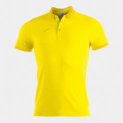 Koszulka polo do tenisa męska Joma Bali II. Żółte koszulki polo Joma, m, bez wzorów, bez kołnierzyka, bez ramiączek, do piłki nożnej. Za 248.00 zł.