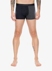 Bokserki termoaktywne męskie Ortovox 150 Essential Trunks. Czarne bokserki ORTOVOX, m, bez wzorów, z elastanu. Za 175.99 zł.