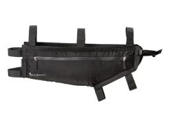 Torba sakwa rowerowa na ramę Acepac Zip Frame Bag MKIII L. Czarne torby na ramię ACEPAC, bez wzorów, z materiału, duże, bez dodatków. Za 277.95 zł.