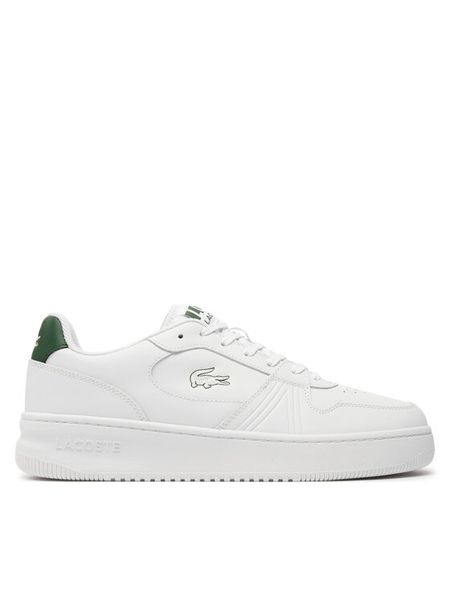 Lacoste Sneakersy 748SMA0018 Biały. Białe buty sportowe casual LACOSTE, bez wzorów, ze skóry, bez zapięcia. Za 459.99 zł.