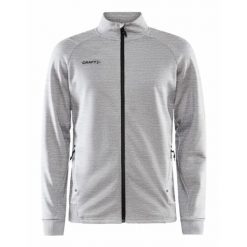 Bluza sportowa męska Craft Adv Unify. Szare bluzy bez kaptura Craft, m, bez wzorów, z poliesteru, bez kaptura. Za 399.00 zł.