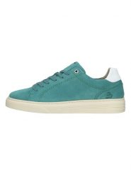 Bullboxer Skórzane sneakersy w kolorze miętowym rozmiar: 45. Zielone buty sportowe casual Bullboxer, bez wzorów, bez zapięcia. Za 202.03 zł.