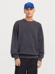 Jack&Jones Bluza Charge 12268273 Szary Loose Fit. Szare bluzy Jack&Jones, l, bez wzorów, z bawełny, bez kaptura. Za 69.99 zł.