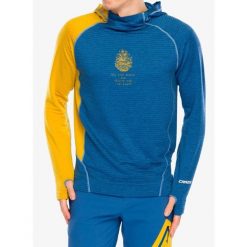 Bluza z kapturem męska Crazy Pull Director Light. Niebieskie bluzy Crazy, m, bez wzorów, z kapturem. Za 513.99 zł.
