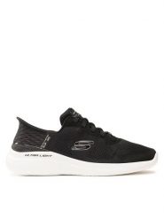 Skechers Sneakersy Bounder 2.0 Emerged 232459/BKW Czarny. Czarne buty sportowe casual Skechers, bez wzorów, z materiału, bez zapięcia. Za 364.65 zł.