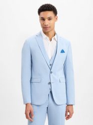 Finshley & Harding kurtka modułowa - Oakland Mężczyźni Slim Fit niebieski, 42. Niebieskie kurtki Finshley & Harding, m, bez wzorów, z syntetyku, bez kaptura. Za 549.95 zł.