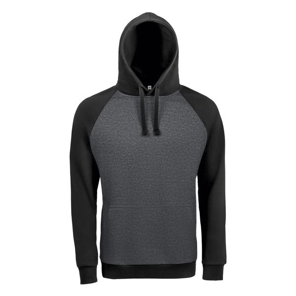 Bluza Z Kapturem Unisex Dla Dorosłych Seattle. Czarne bluzy SOL'S, m, bez wzorów, z kapturem. Za 171.99 zł.