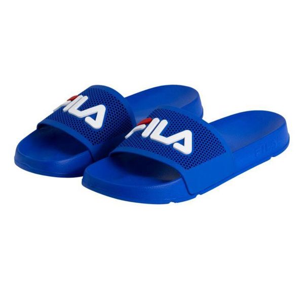 Męskie Klapki Morro Bay Spiro. Niebieskie klapki Fila, z gumy. Za 131.99 zł.