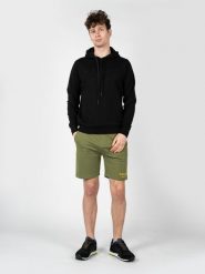Iceberg Bluza "Hoodie" | E0606300 | Mężczyzna | Czarny. Czarne bluzy ICEBERG, m, bez wzorów, z bawełny, bez kaptura. W wyprzedaży za 719.00 zł.