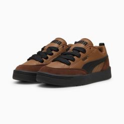 Puma Buty Park Lifestyle Og 39726206. Brązowe buty sportowe casual Puma, bez wzorów, bez zapięcia. Za 234.99 zł.