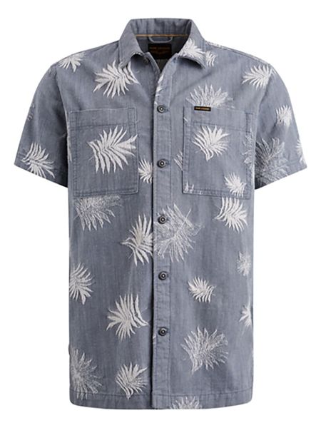 PME Legend Koszula - Regular fit - w kolorze niebieskoszarym rozmiar: XXL. Niebieskie koszule PME Legend, xxl, bez wzorów, z bawełny, bez kołnierzyka, bez ramiączek. Za 179.22 zł.