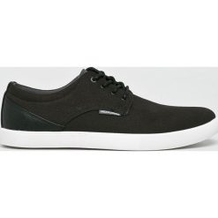 Jack & Jones - Buty. Czarne buty sportowe casual Jack & Jones, bez wzorów, z gumy, z okrągłym noskiem, bez zapięcia. Za 149.90 zł.