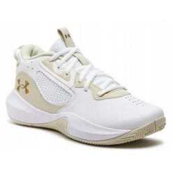 Buty koszykarskie Under Armour Lockdown 6. Białe buty do koszykówki Under Armour, bez zapięcia, do koszykówki. Za 319.00 zł.