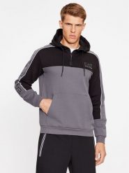 EA7 Emporio Armani Bluza 6RPM30 PJ07Z 1977 Szary Regular Fit. Szare bluzy EA7 Emporio Armani, l, bez wzorów, z syntetyku, bez kaptura. Za 199.99 zł.