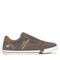 Trampki Mustang. Szare trampki Mustang, m, bez wzorów, bez zapięcia. Za 229.99 zł.