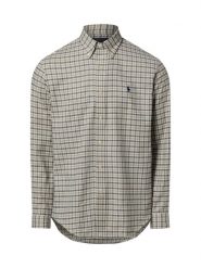 Polo Ralph Lauren Męska koszula flanelowa Mężczyźni Modern Fit Bawełna beżowy|niebieski w kratkę, XXL. Brązowe koszule Polo Ralph Lauren, m, bez wzorów, z bawełny, bez kołnierzyka, bez ramiączek. Za 499.95 zł.