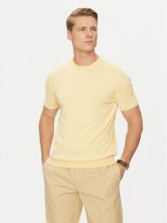 Marciano Guess Sweter 5GHR04 5861Z Żółty Regular Fit. Żółte swetry rozpinane Marciano Guess, l, z aplikacjami, z bawełny, bez kołnierzyka, bez ramiączek. Za 299.99 zł.