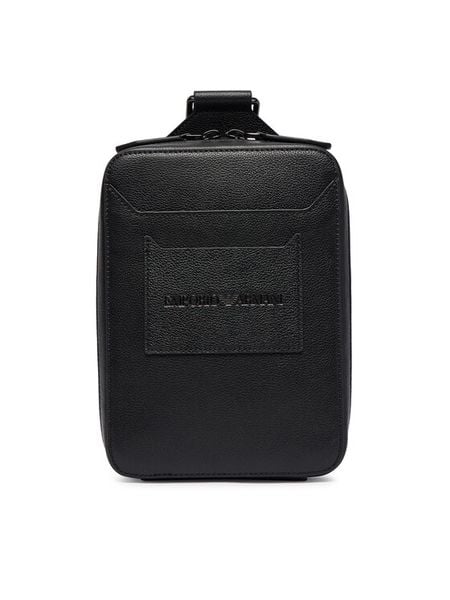 Emporio Armani Saszetka EM001613 AF13788 UC001 Czarny. Czarne saszetki i nerki Emporio Armani, bez wzorów, ze skóry. Za 927.99 zł.