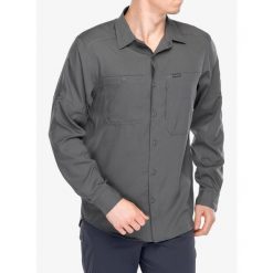 Koszula podróżnicza męska Columbia Silver Ridge Utility Lite Long Sleeve. Szare koszule Columbia, m, bez wzorów, bez kołnierzyka, bez ramiączek. Za 256.99 zł.