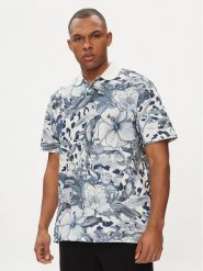 Just Cavalli Polo 76OAG6RL Niebieski Regular Fit. Niebieskie koszulki polo Just Cavalli, m, bez wzorów, z bawełny, bez kołnierzyka, bez ramiączek. Za 699.99 zł.