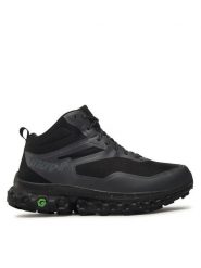 Inov-8 Trekkingi Rocfly G 390 Gtx GORE-TEX 001101-BK-S-01 Czarny. Czarne botki sznurowane Inov-8, bez wzorów, z gore-texu, bez obcasa, bez zapięcia. Za 599.99 zł.