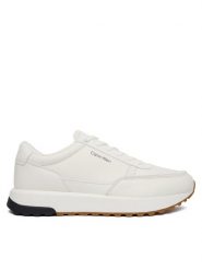 Calvin Klein Sneakersy HM0HM02146 Biały. Białe buty sportowe casual CALVIN KLEIN, bez wzorów, ze skóry, bez zapięcia. Za 529.99 zł.