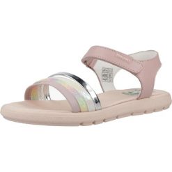 Sandały PABLOSKY 448670P Rose. Czerwone sandały PABLOSKY, ze skóry, bez zapięcia. Za 241.99 zł.