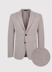 PAKO LORENTE – Beżowa marynarka męska melanż. Brązowe garnitury Pako Lorente, na co dzień, m, bez wzorów, z bawełny. Za 799.99 zł.