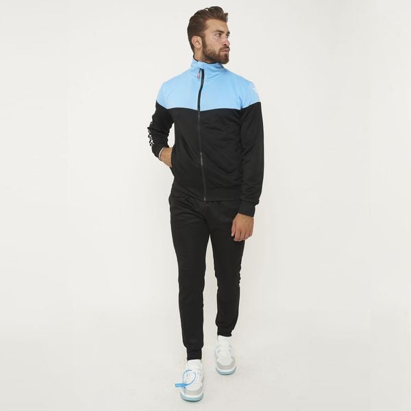 Dres sportowy ONTARIO dorosły. Czarne komplety dresowe Legea, l, bez wzorów, z dresówki, bez ramiączek. W wyprzedaży za 128.00 zł.