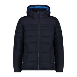 Kurtka z kapturem CMP Feel Warm Flock. Niebieskie kurtki CMP, na zimę, l, bez wzorów, z materiału, z kapturem. Za 603.65 zł.